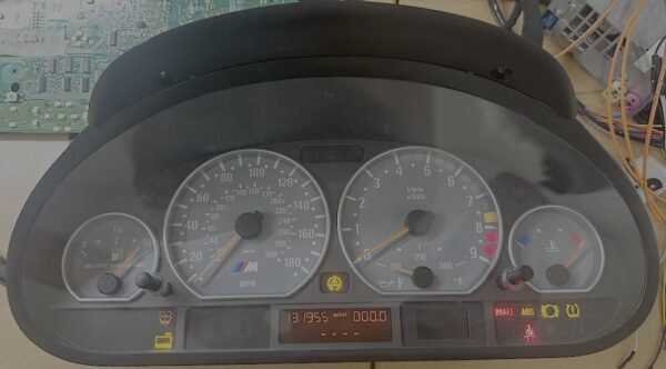 E46 MS43 (M54) Anpassung für M3 Tacho; Warmup LEDs und Schaltblitz